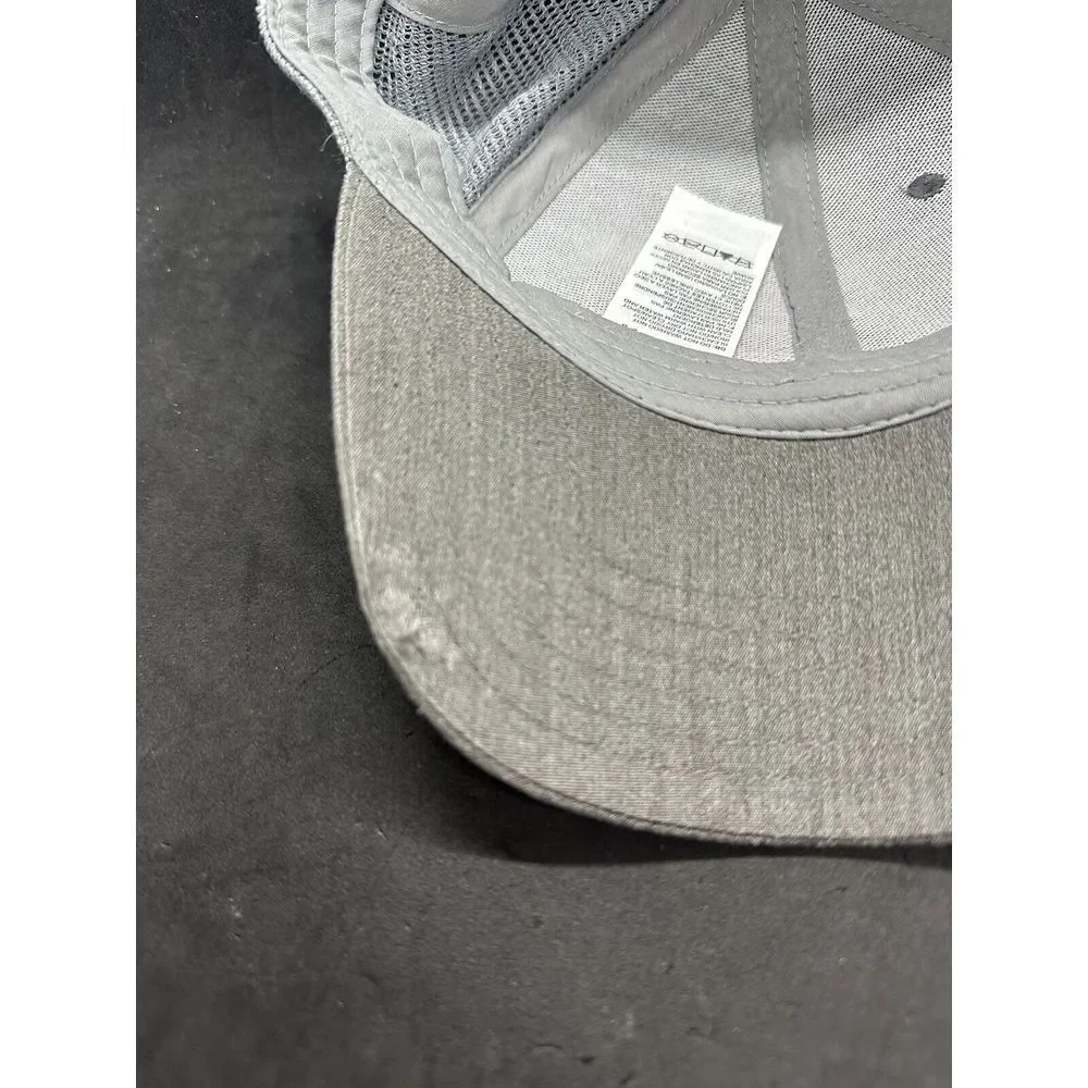 The North Face Snapback Hat Trucker Cap‎ Adult Gray Bear Landscape